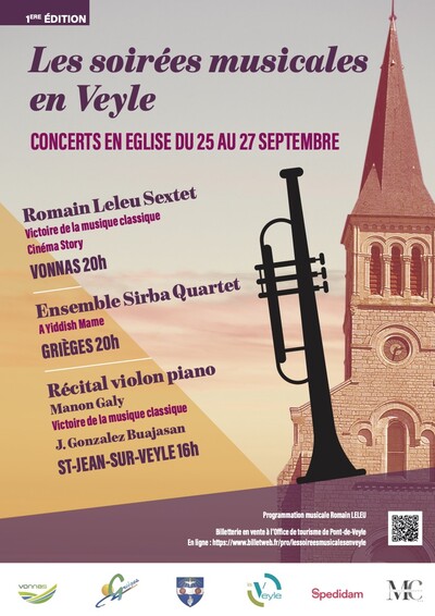 Manon Galy et J G Buajasan - Les Soirées Musicales en Veyle