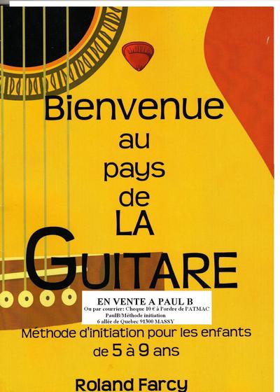 Méthode initiation guitare pour les enfants de 5 à 9 ans