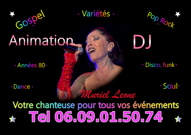 Muriel Leone - chanteuse pro pour tous vos évènements