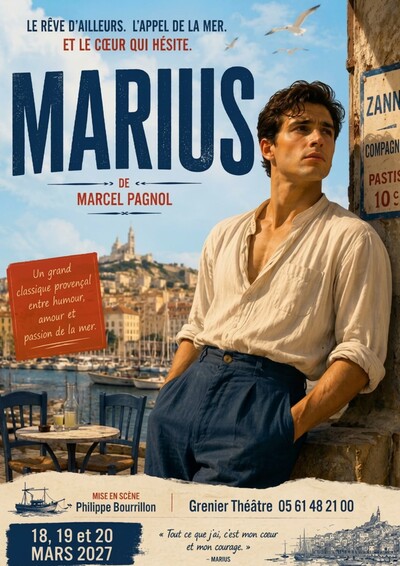 Recherche 1 jeune comédien pour "Marius"(pagnol)
