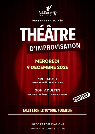 Soirée Théâtre d'improvisation