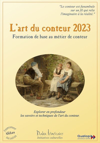 L'Art du Conteur • Formation de base à l'art du conte