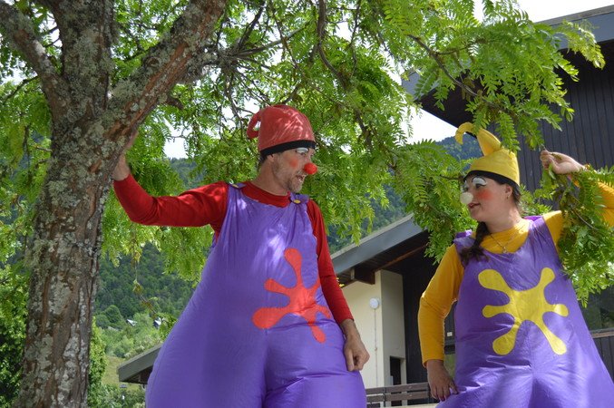 Compagnie Ois'anim - Les échassiers "gonflés"