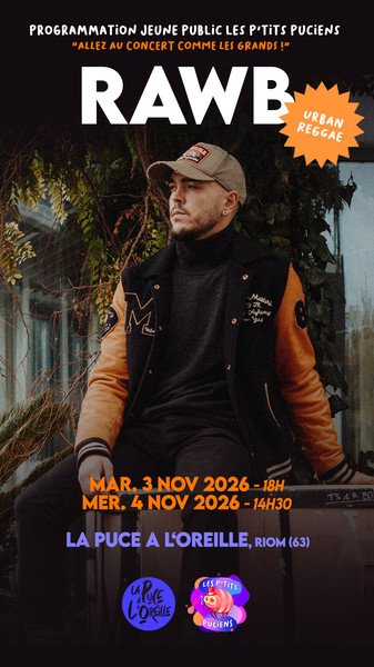Concert jeune public avec RAWB à la Puce a l'Oreille