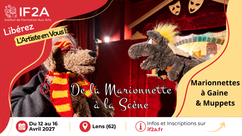 De la Marionnette à la Scène : marionnette à Gaine & Muppets