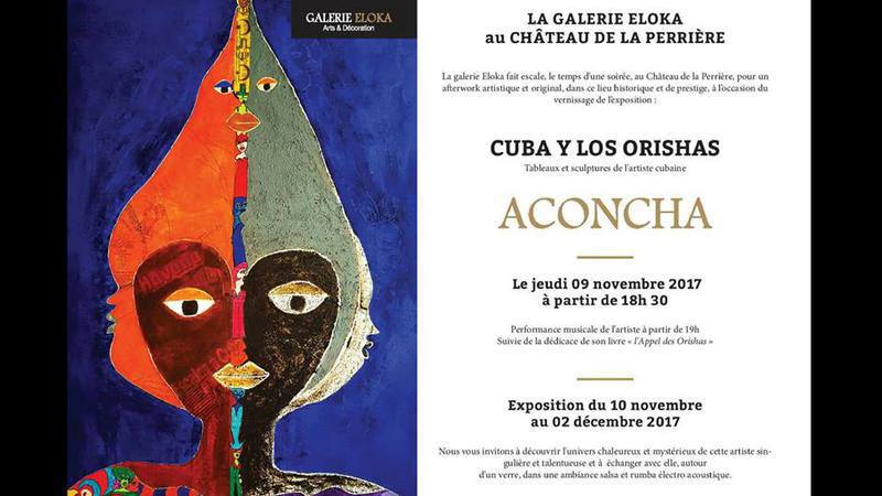 Exposition Cuba y los Orishas de l'artiste cubaine Aconcha