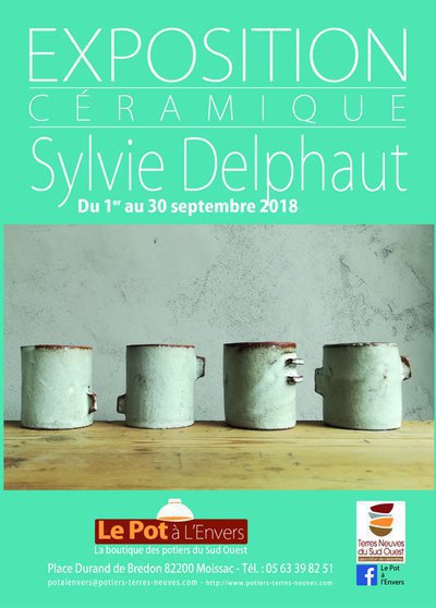 Exposition Sylvie Delphaut au Pot à l'Envers