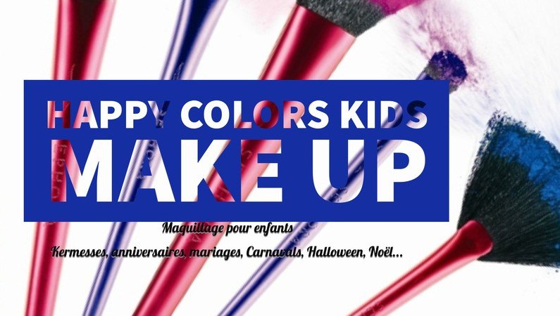 Happy Colors Kids Make Up - Maquillage pr Carnavals, anniversaires, CE, marchés de Noël