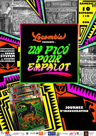 Journée d'inauguration du Lobo Sónico, le sound system d'Emp