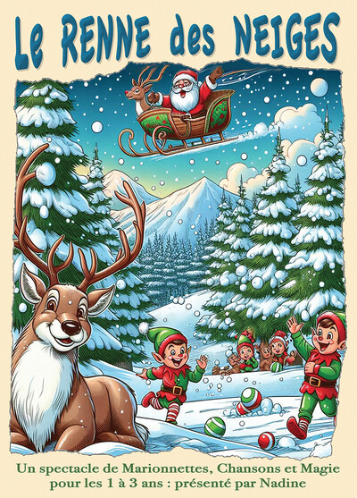 Le Renne des neiges (1-3 ans)