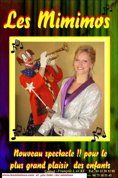 LES MIMIMOS - CLOWNS MAGIE VENTRILOQUE