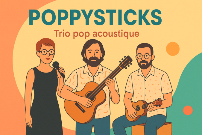POPPYSTICKS - Trio pop acoustique
