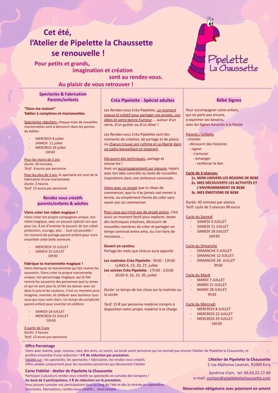 Soirée CréaPipelette