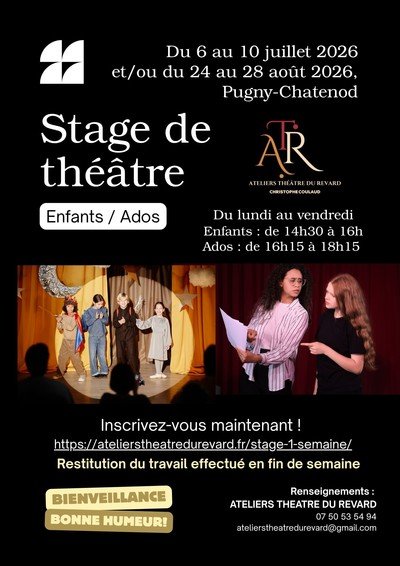 Stage théâtre enfants, ados