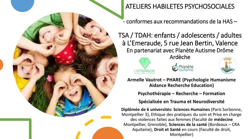 Armelle Vautrot - Habiletés psychosociales TSA TDAH