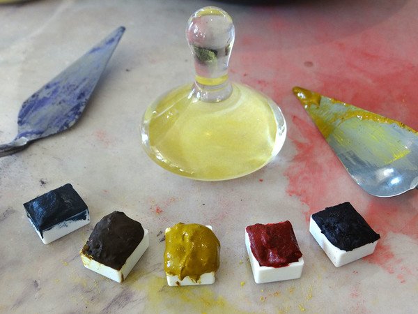 Atelier Fabriquez vos aquarelles naturelles