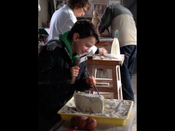 Atelier les trois Chouettes - Cours de sculpture, Bois/Pierre/ argile