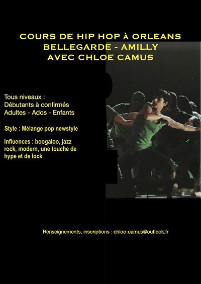 Chloé CAMUS  - Cours de HIP HOP - Danse Urbaine 