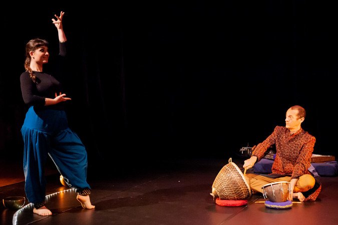Cie Terrain Vague - Kolam/ Un mandala dansé et sonore /spectacle tout public