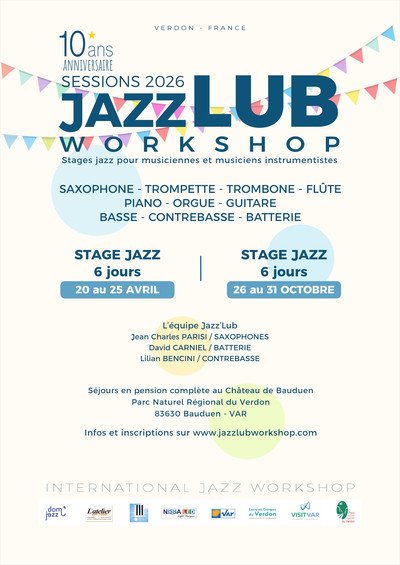 Jazz’Lub Workshop - Stage jazz pour musiciennes et musiciens