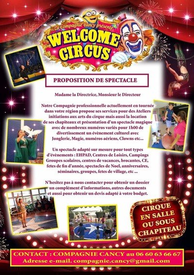 La Compagnie cancy - Spectacles animations cirque