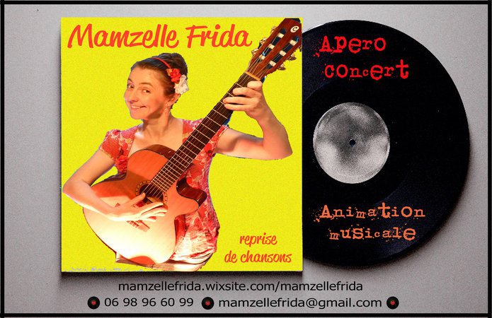 Mamzelle Frida - reprises de chansons populaires à fredonner