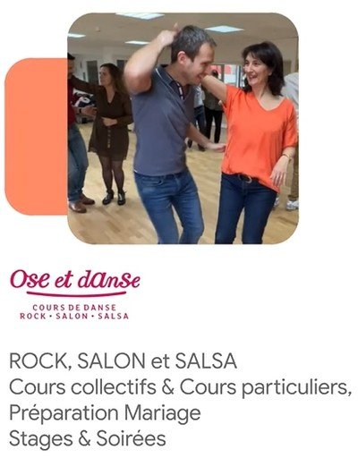OSE ET DANSE - Cours de Rock, de Salsa et de danses de Salon tous niveaux !