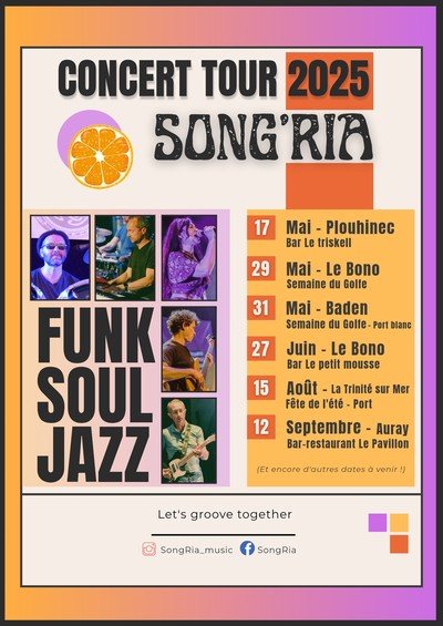 SONG'RIA - Des reprises pop à la sauce funky mais pas que...
