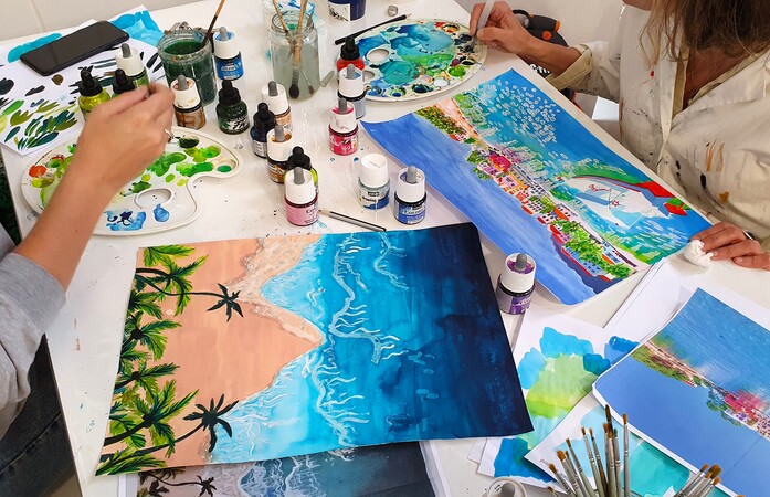 Stages Dessin Peinture vacances Toussaint - 2ème session