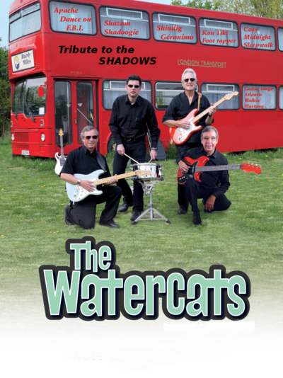 WATERCATS - groupe de reprise des SHADOWS 