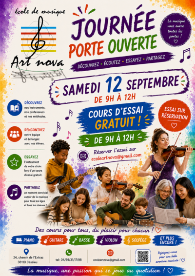 Art nova - porte ouverte
