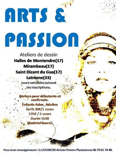 ARTS & PASSION - ATELIERS DE DESSIN ET PEINTURE
