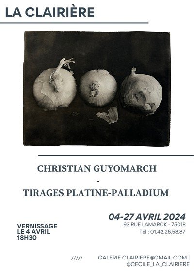 Christian Guyomarch, tirages platine palladium