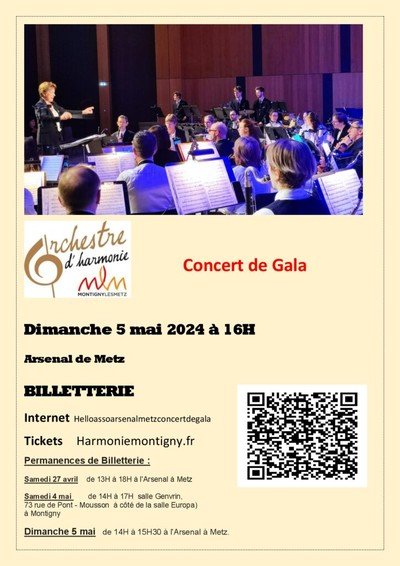 concert de gala - Amicale de l'harmonie de Montigny-lès-Metz