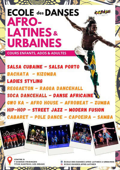 Ecole des Danses Afro-Latines - Ateliers chorégraphiques 2020 / 2021