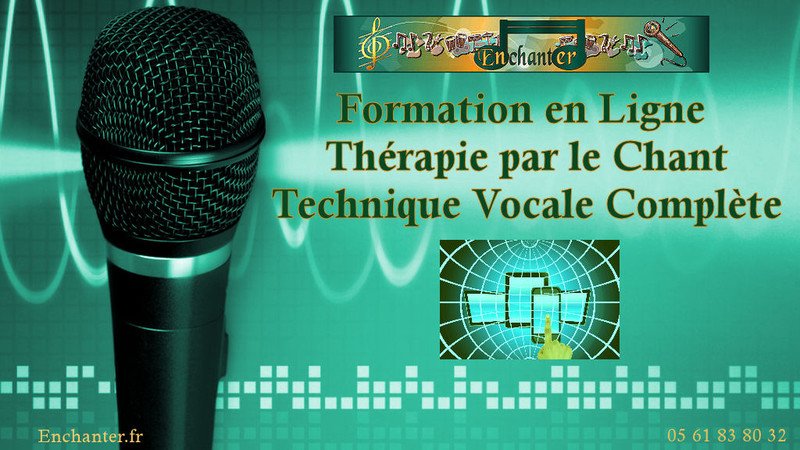 Enchanter  - Formation en ligne : Chant thérapie & Technique vocale 