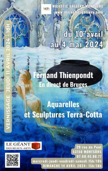 Expostion de Fernand Thienpondt - Aquarelles et scuptures