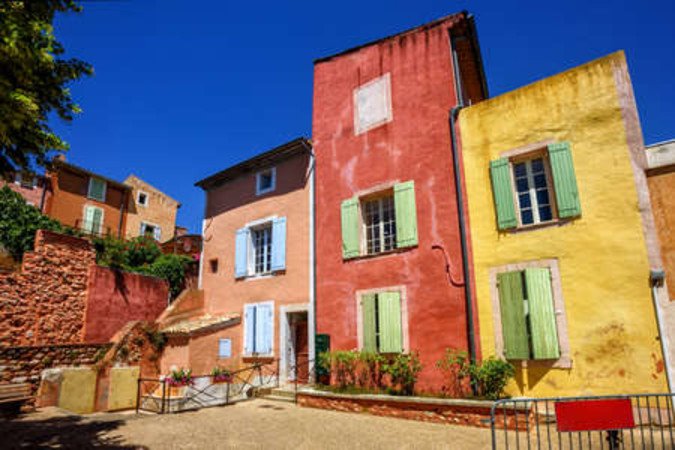 Stage aquarelle/carnet de voyage à Roussillon en Provence