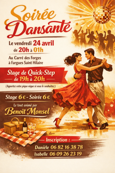 Stage Quick-Step et soirée toutes danses