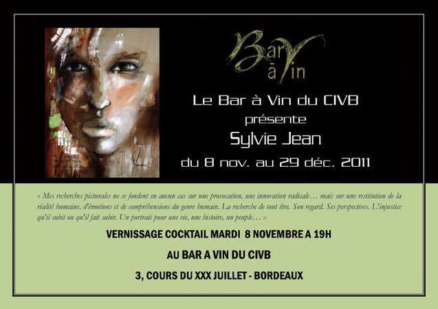 Sylvie JEAN - Exposition de peintures au CIVB