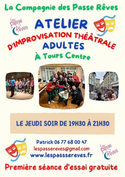La Compagnie des Passe Rêves - Atelier d'Improvisation Théâtrale Adultes !