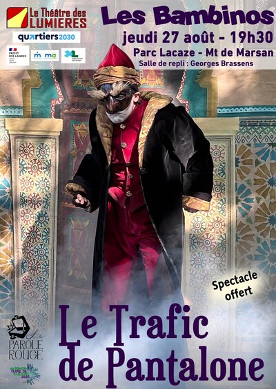 Le Théâtre des Lumières - Semaine des Bambinos-Le Trafic de Pantalone