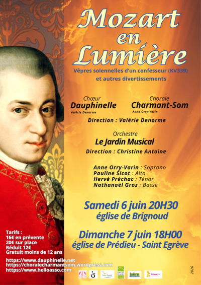 MOZART EN LUMIERE