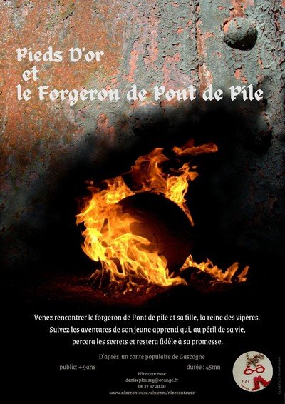 NIZE, conteuse  - Pieds D'or et le forgeron de Pont de Pile