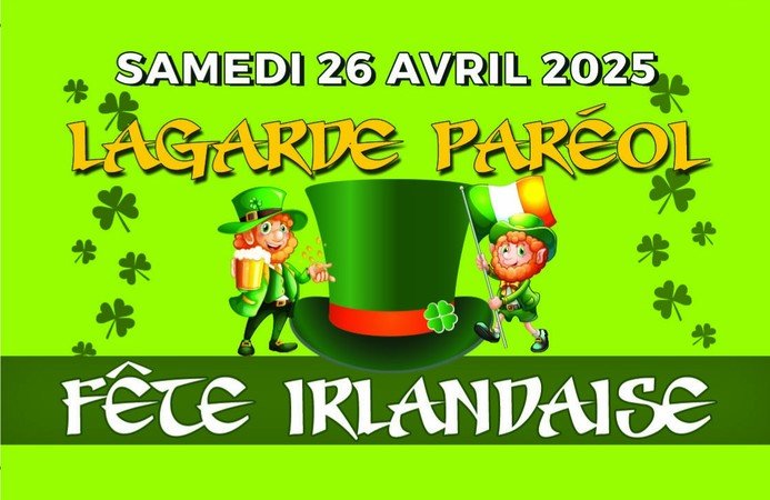 Session irlandaise samedi 26 avril 2025