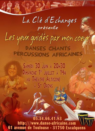 Spectacle "Les yeux guidés par mon coeur"