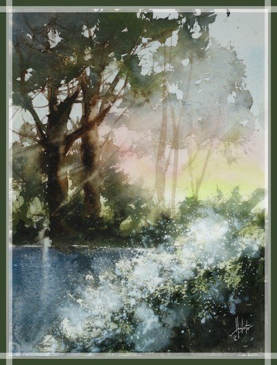 Umberto Rossini aquarelle - Cours à l'année et stages