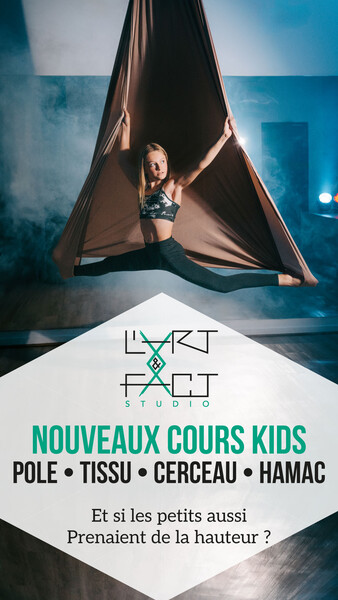 L'Art & Fact - Cours Aerial Kids/Ados