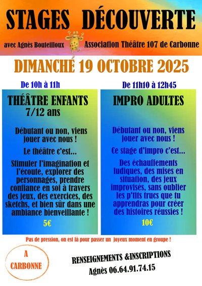 Association Azag  - Théâtre enfants & Impro adultes 