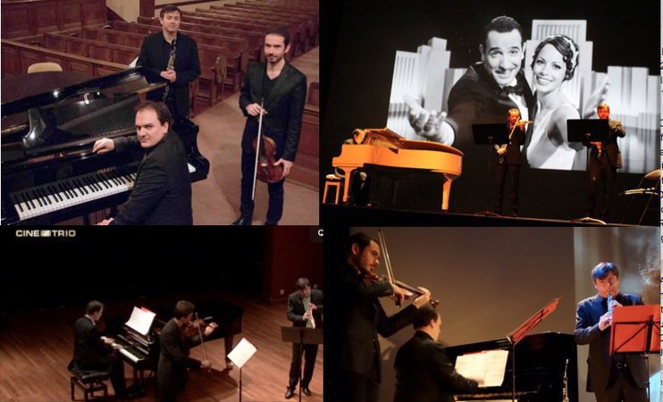 CINÉ-TRIO - Concerts de musiques de films pour mélomanes exigeants